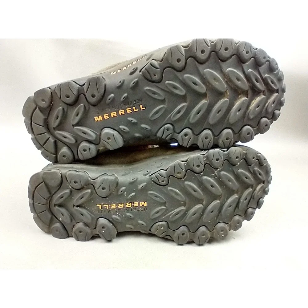 Merrell Chameleon Thermo Mid Waterproof Hiking Boot Kids 3.5 Leather Continuum‎